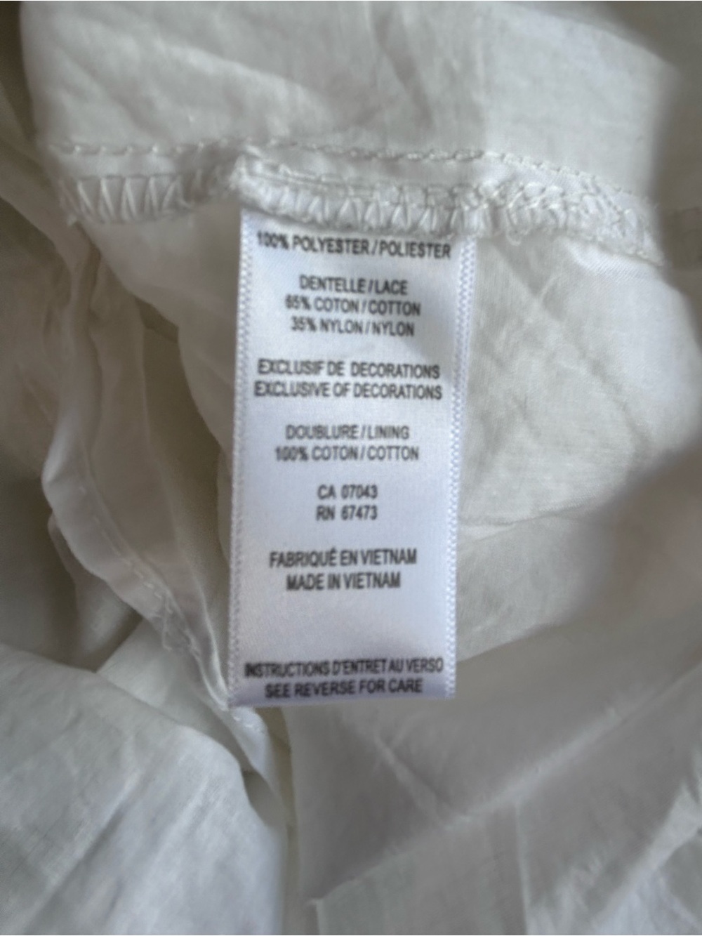 Taylor White Lace & Swiss Dot Kerchief Hem Halter Dress Size 14 - Picture 8 of 11